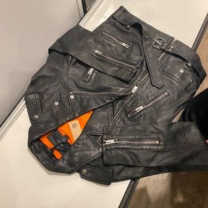 Ksubi leather jacket